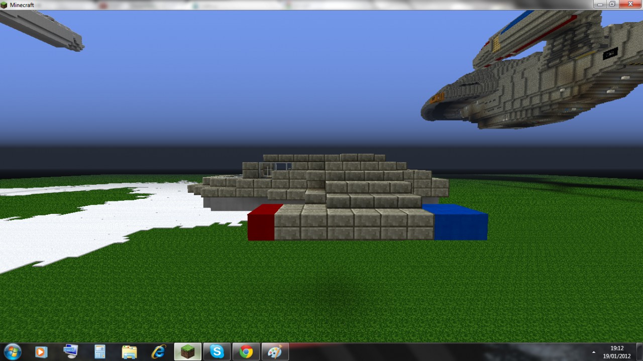 Star Trek Type 11 Shuttle craft with zeppelin mod